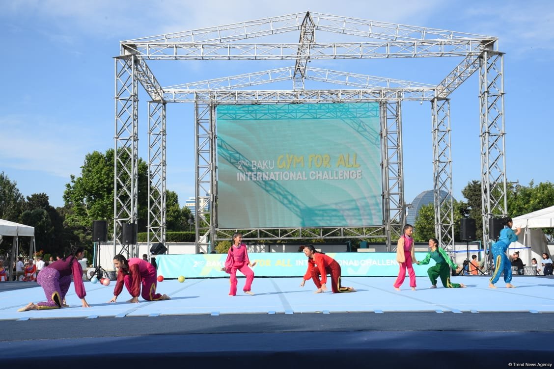 Gimnastika hamı üçün növü üzrə "Challenge" turnirinin qala-şousu keçirilib (FOTO)