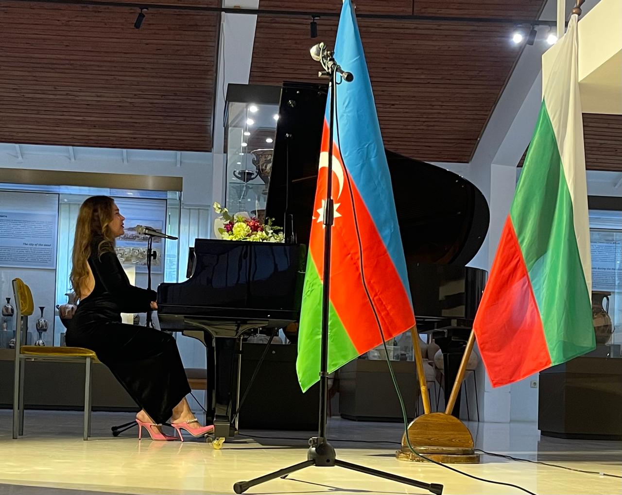 Bolqarıstanda Şuşa şəhərinin tarixi-mədəni irsinin təbliğinə dair rəsm və foto sərgiləri təşkil olunub (FOTO)