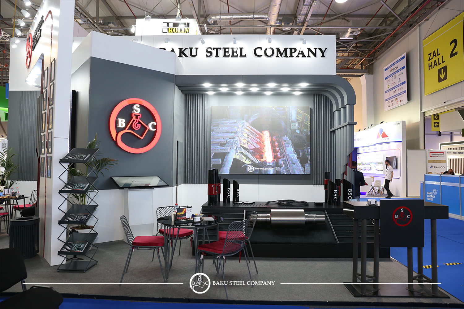CJSC "Baku Steel Company" takes part at the 29th International Exhibition "Caspian Oil and Gas" (PHOTO/VIDEO)