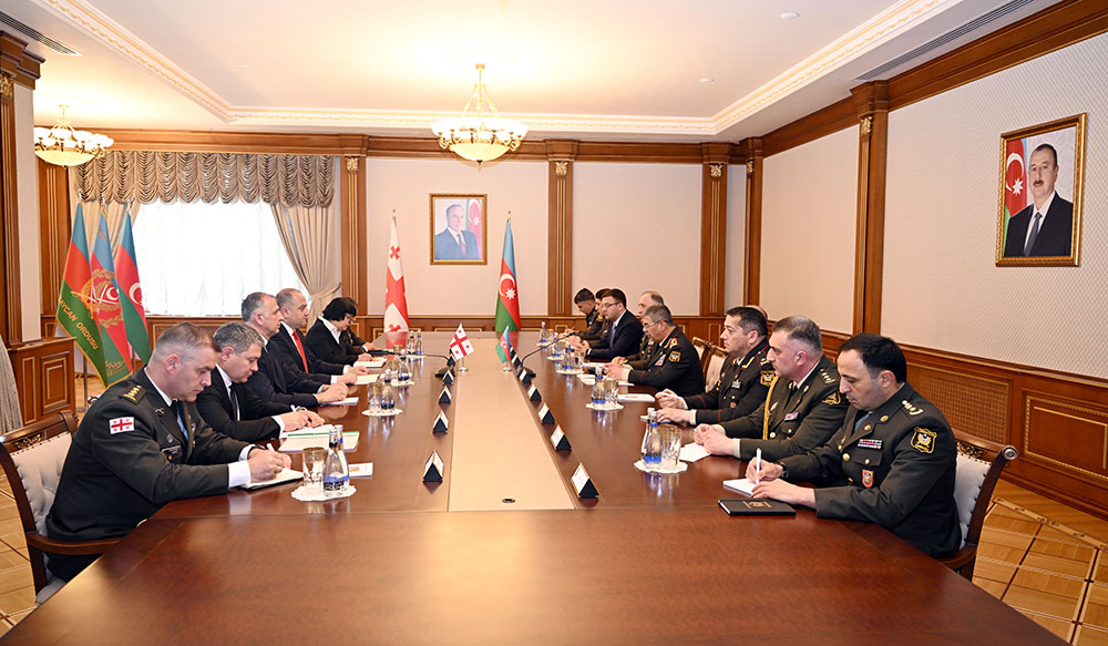 Обсуждены перспективы развития военного сотрудничества между Азербайджаном и Грузией (ФОТО)