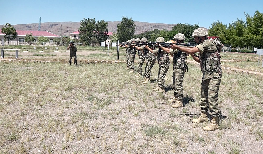 Azerbaijan's Nakhchivan holds training session of reservists (VIDEO)