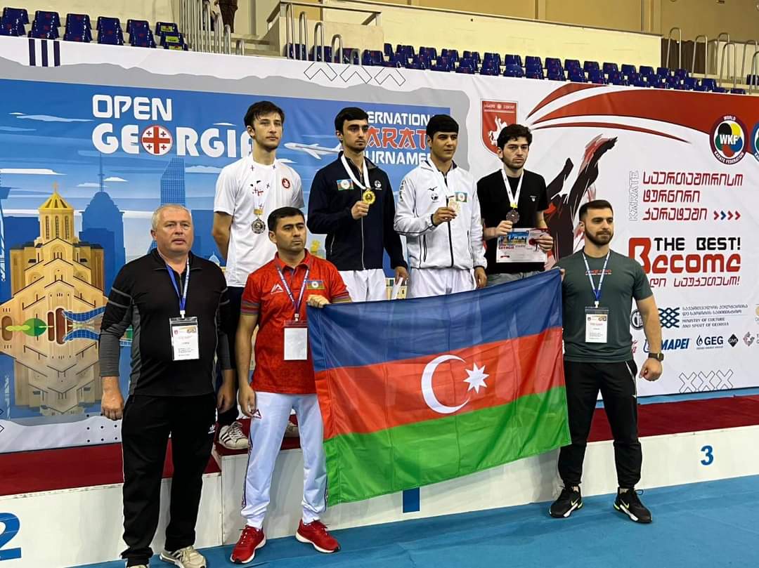 Karateçilərimiz "Open Georgia" turnirində 13 medal qazanıblar (FOTO)