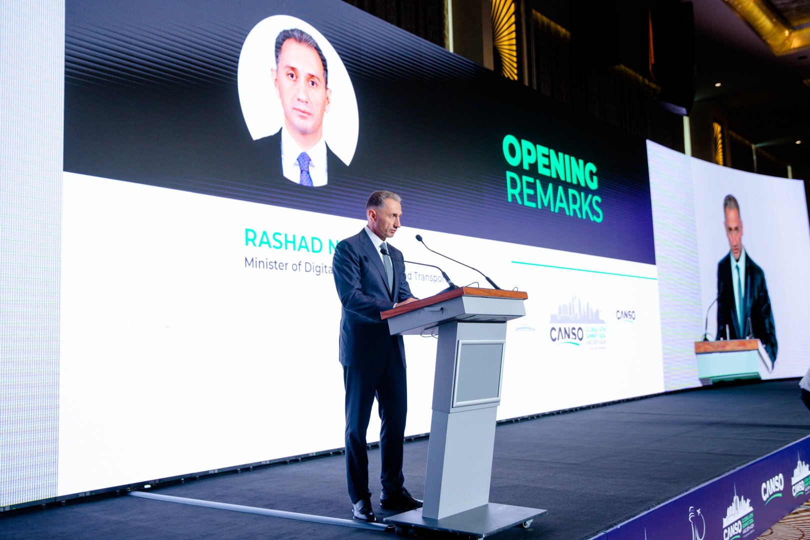 Environmental Sustainability in the spotlight at the CANSO Global ATM Summit 2024 in Baku (PHOTO)