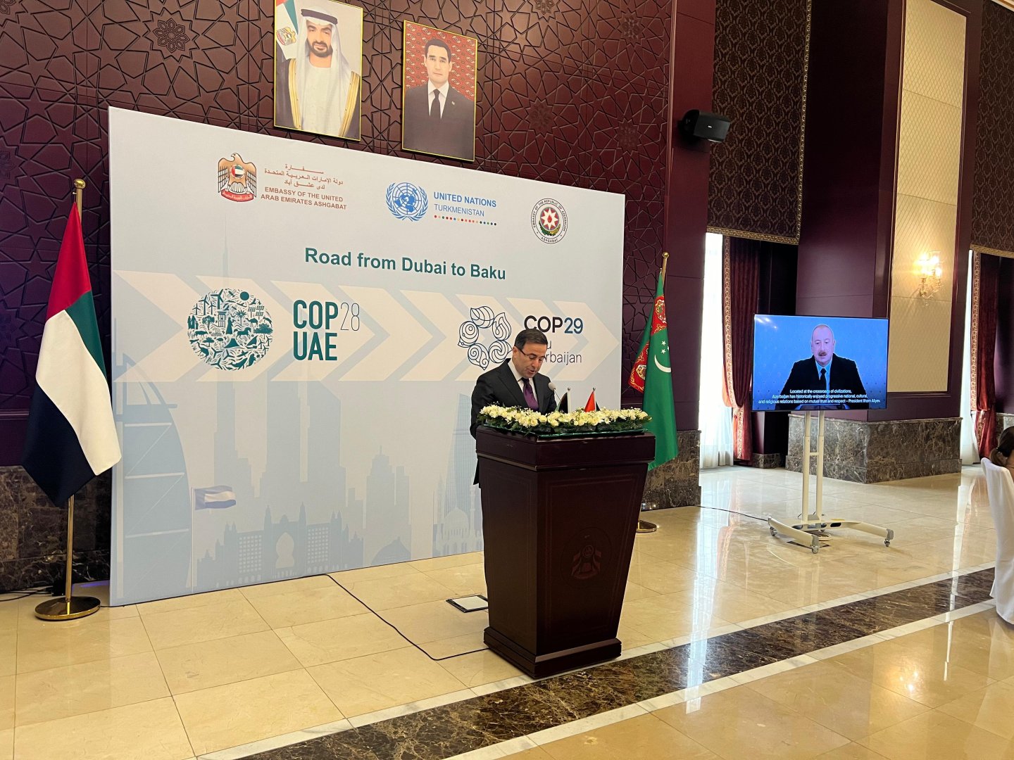 Turkmenistan hosts 'Road from Dubai to Baku - Pre-COP29 meeting' (PHOTO)