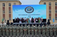 Solemn closing ceremony of Caucasian Eagle - 2024 exercise held (PHOTO)