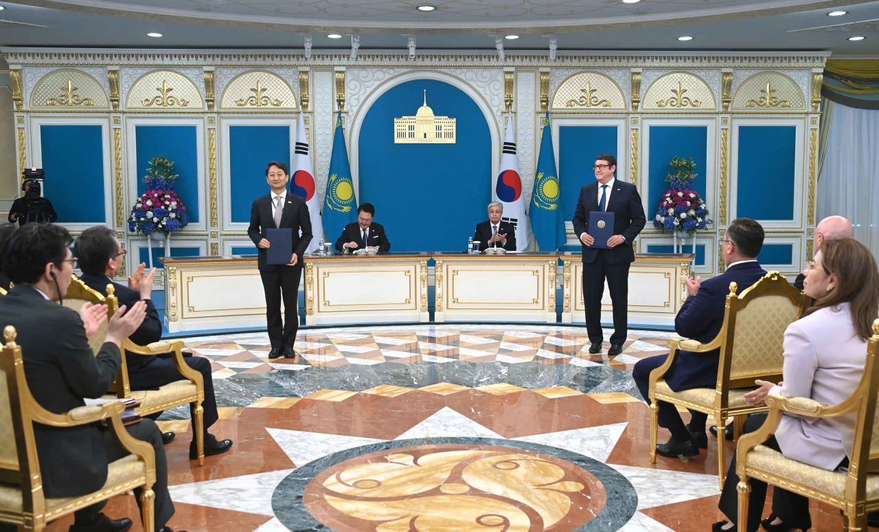 Kazakhstan and South Korea forge extensive bilateral agreements and memoranda