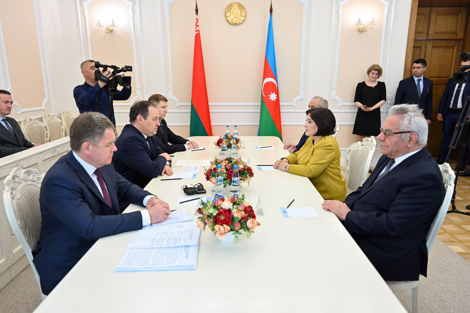 Сахиба Гафарова встретилась с премьер-министром Республики Беларусь (ФОТО)