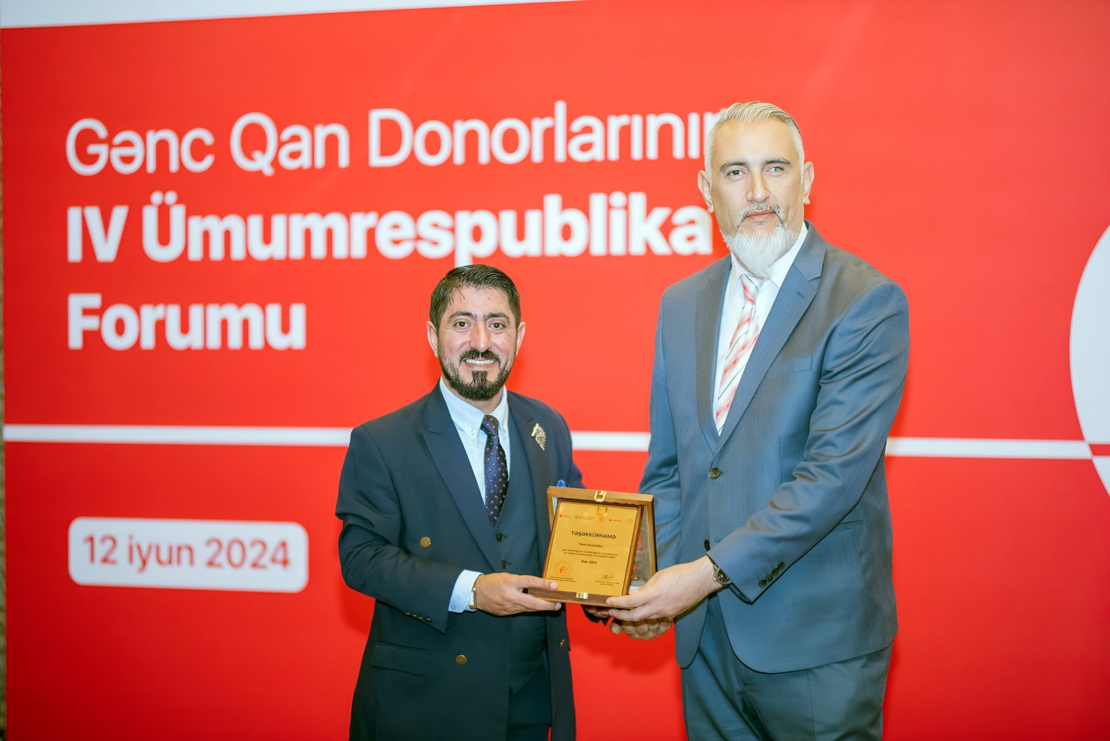 Bank Respublika awarded for active participation in blood donation (PHOTO)