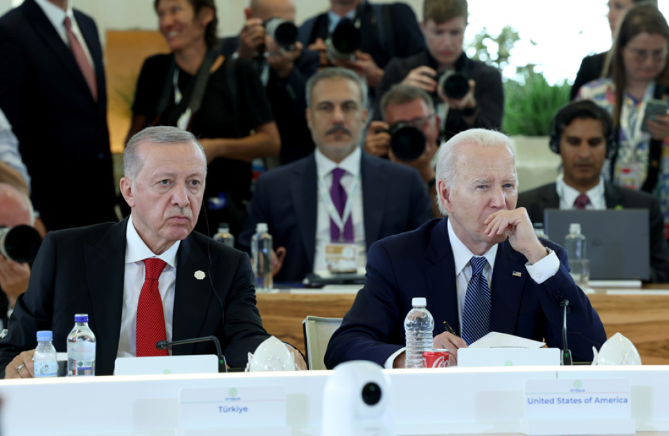 Президент Турции участвует в саммите G7