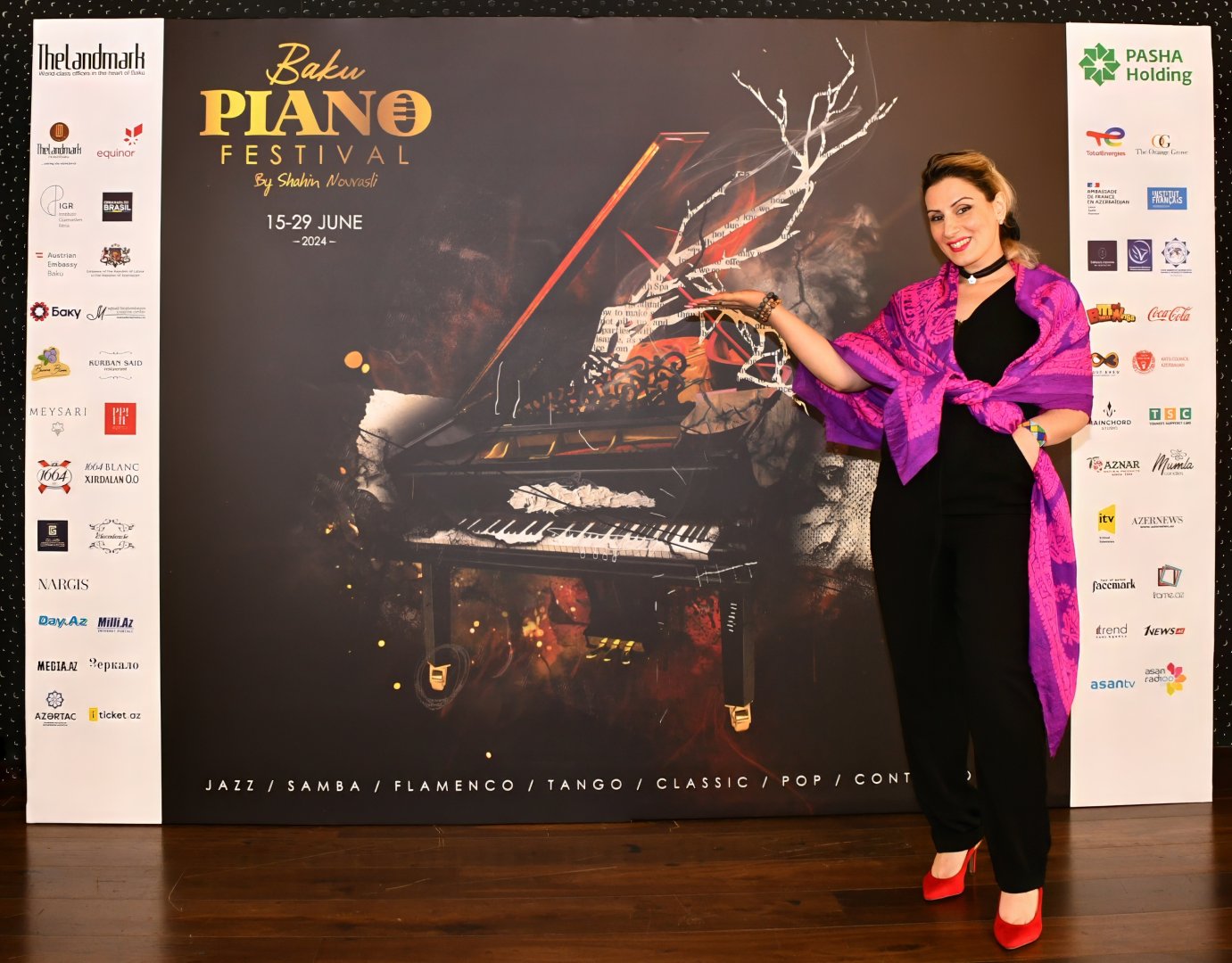 Bakı Landmark-da üçüncü Beynəlxalq Bakı Piano Festivalının mətbuat konfransı keçirilib (FOTO)