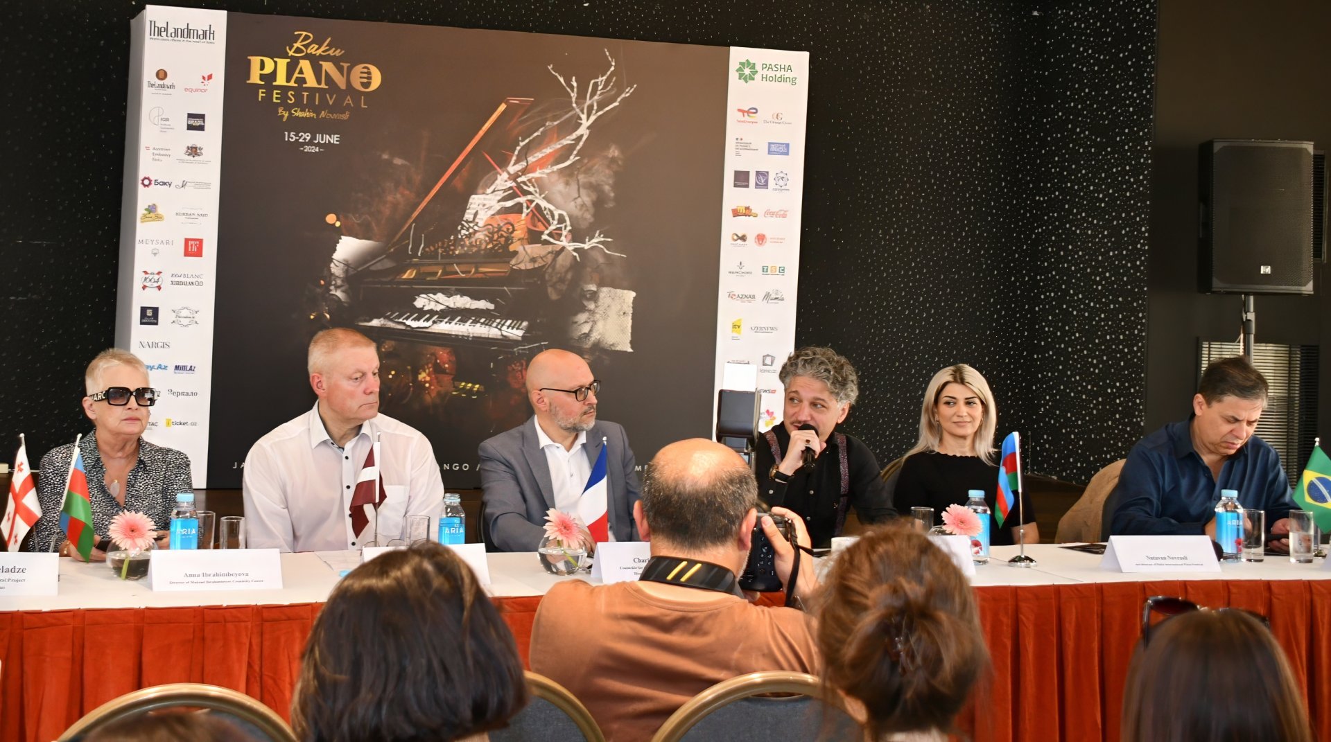 Press conference of third international Baku Piano Festival held at Landmark Baku (PHOTO)