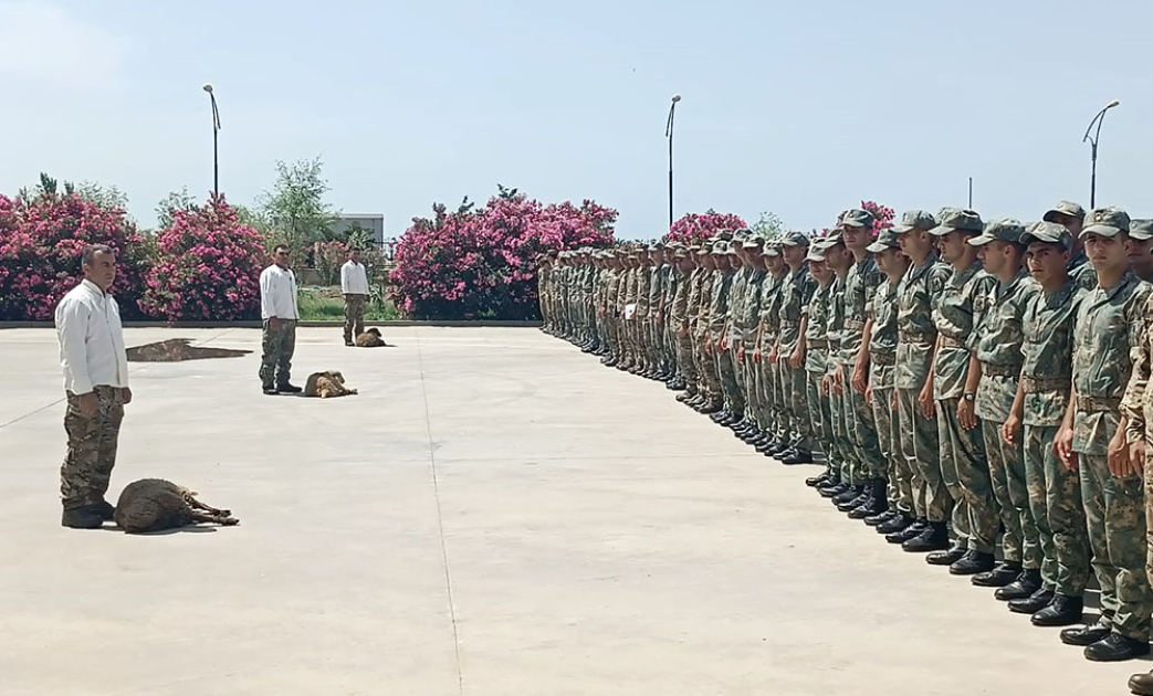 В азербайджанской армии состоялись мероприятия по случаю праздника Гурбан (ФОТО)