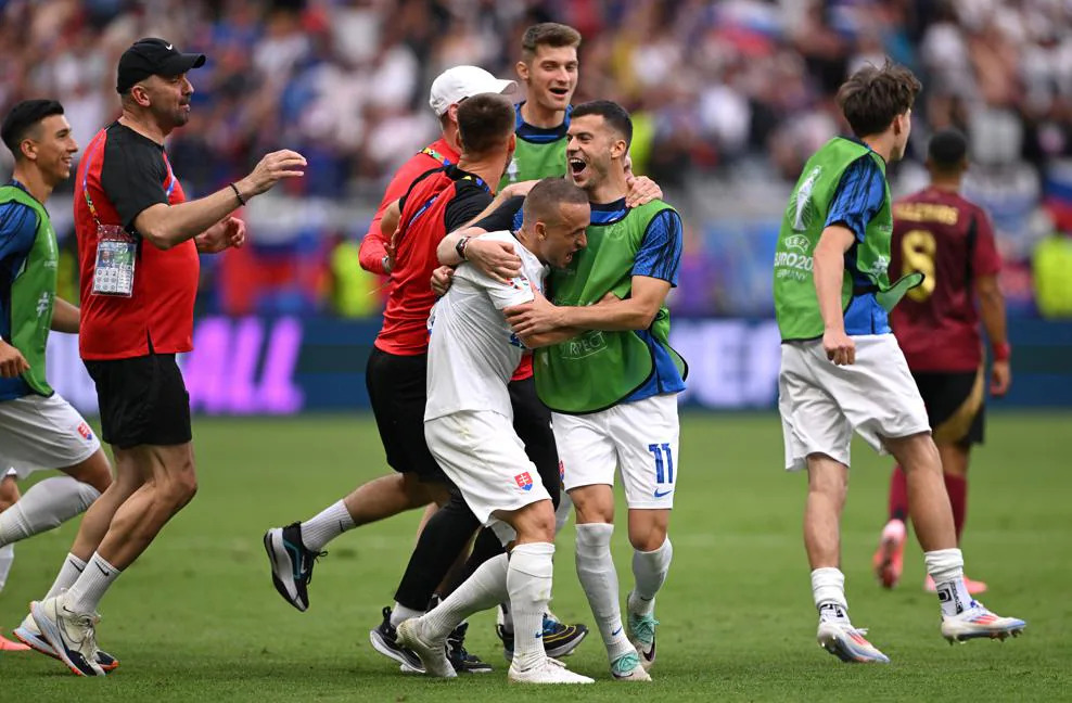 EURO 2024: Sensational victory from Slovakia over Belgium
