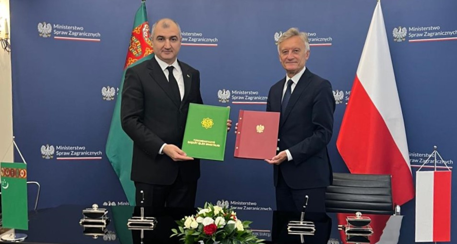 Ministries of Foreign Affairs of Turkmenistan and Poland sign cooperation program