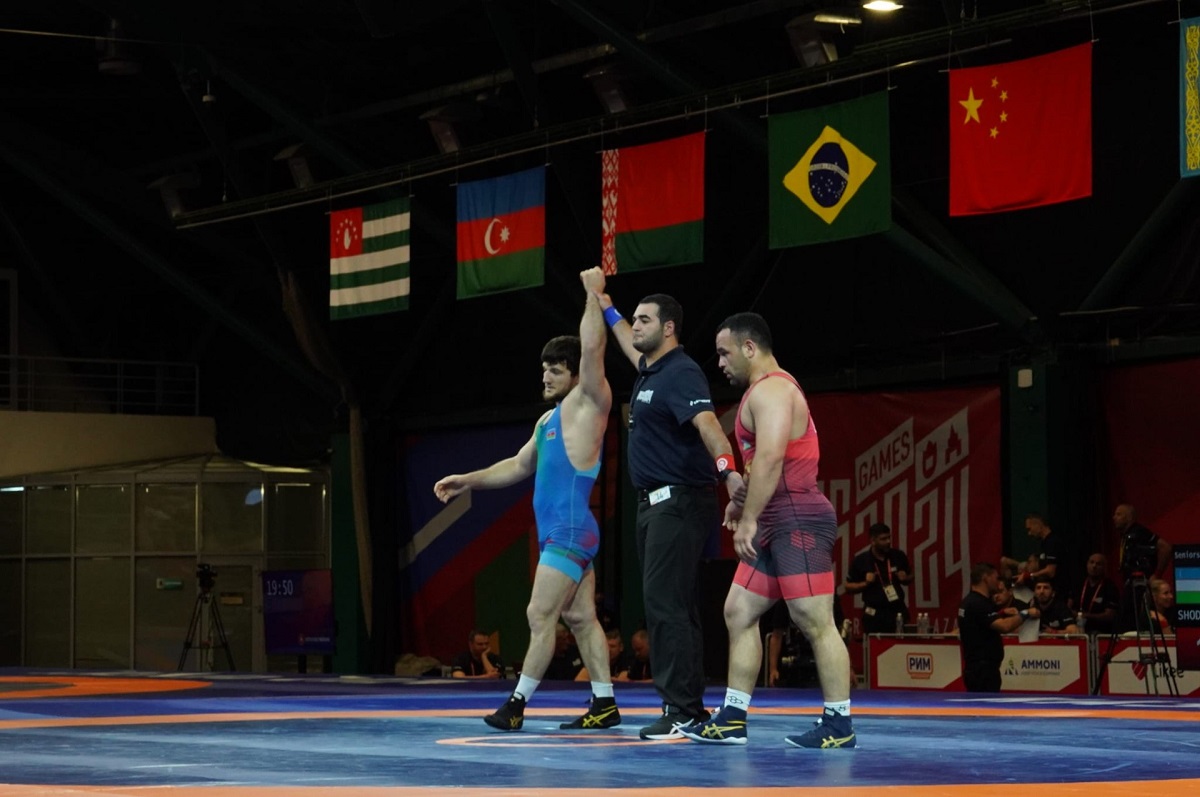 Азербайджанский борец стал чемпионом игр BRICS Sports Games Kazan 2024