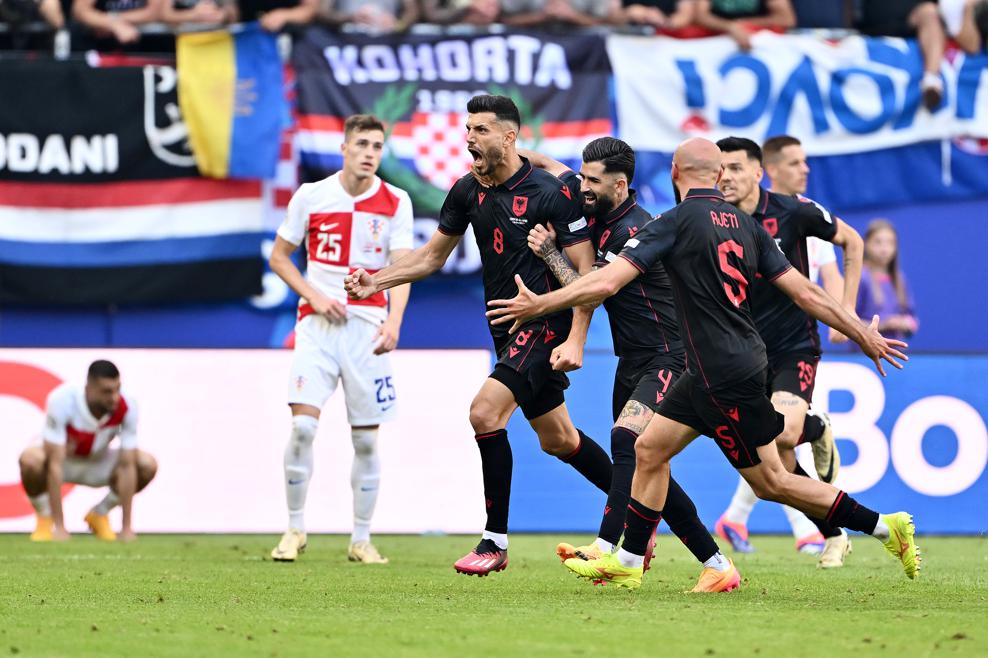 EURO2024 Croatia draws with Albania Trend.Az