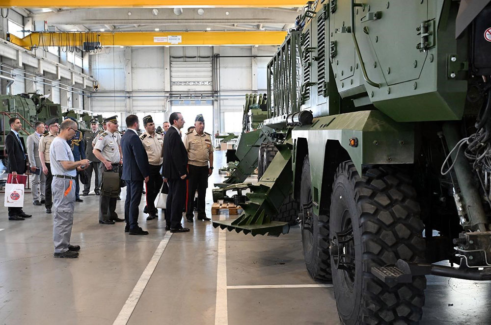 Керим Велиев посетил завод боевых систем в Сербии (ФОТО)