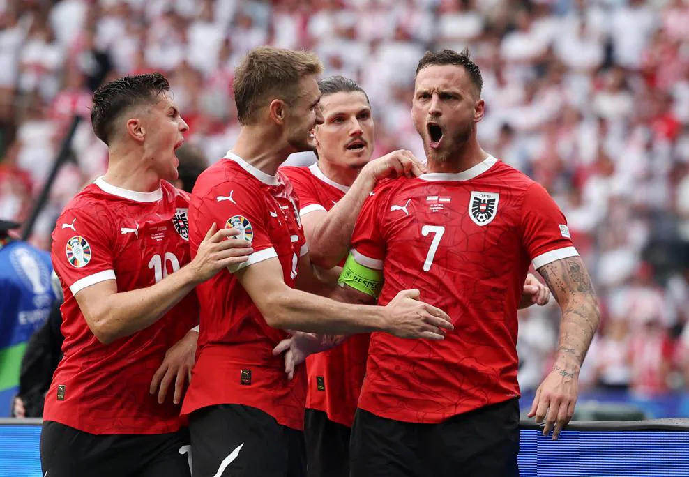 ЕВРО-2024: Австрия одержала победу над Польшей