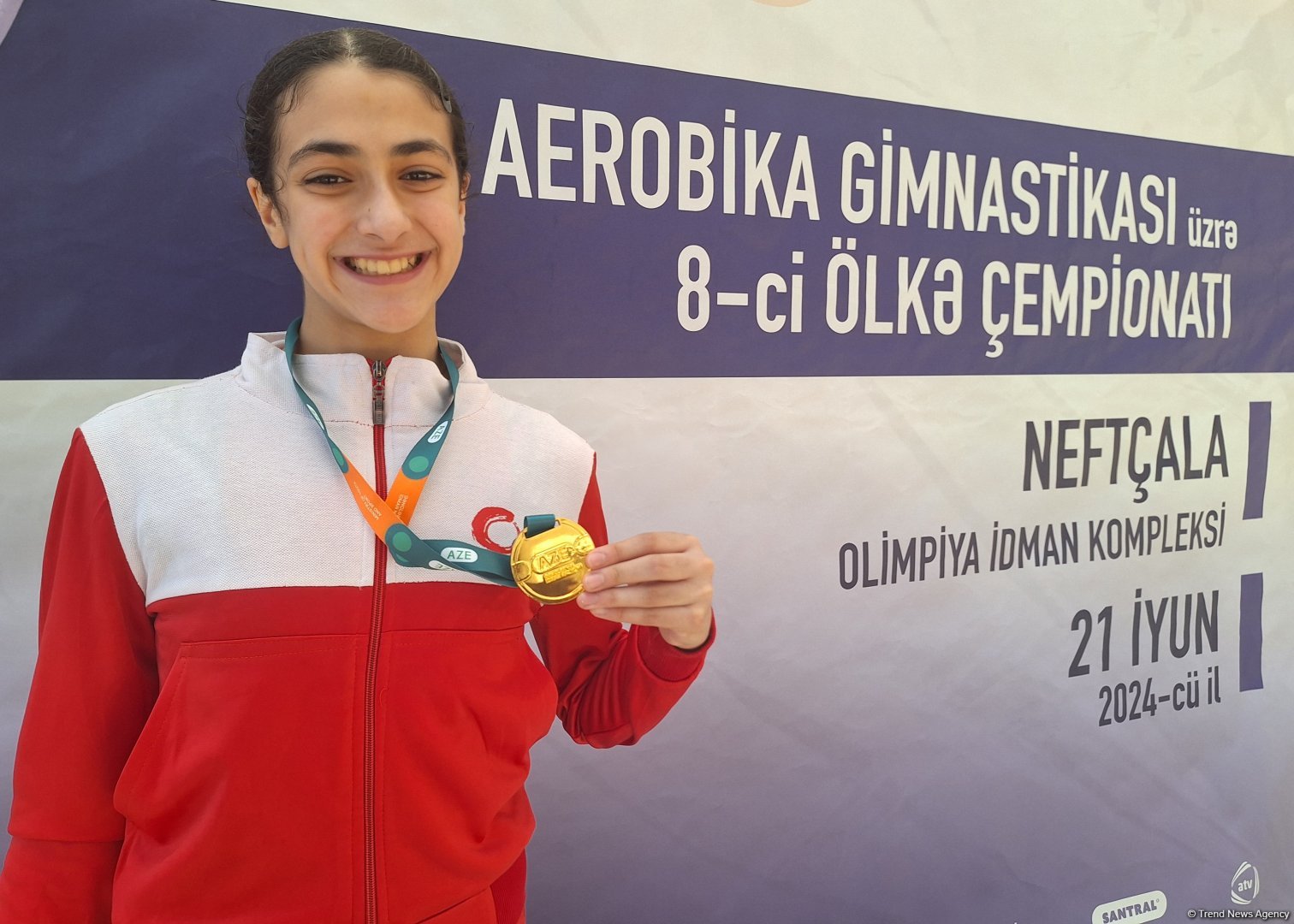 I diligently prepare for upcoming int'l competitions - winner of Azerbaijan's Aerobic Gymnastics Championship