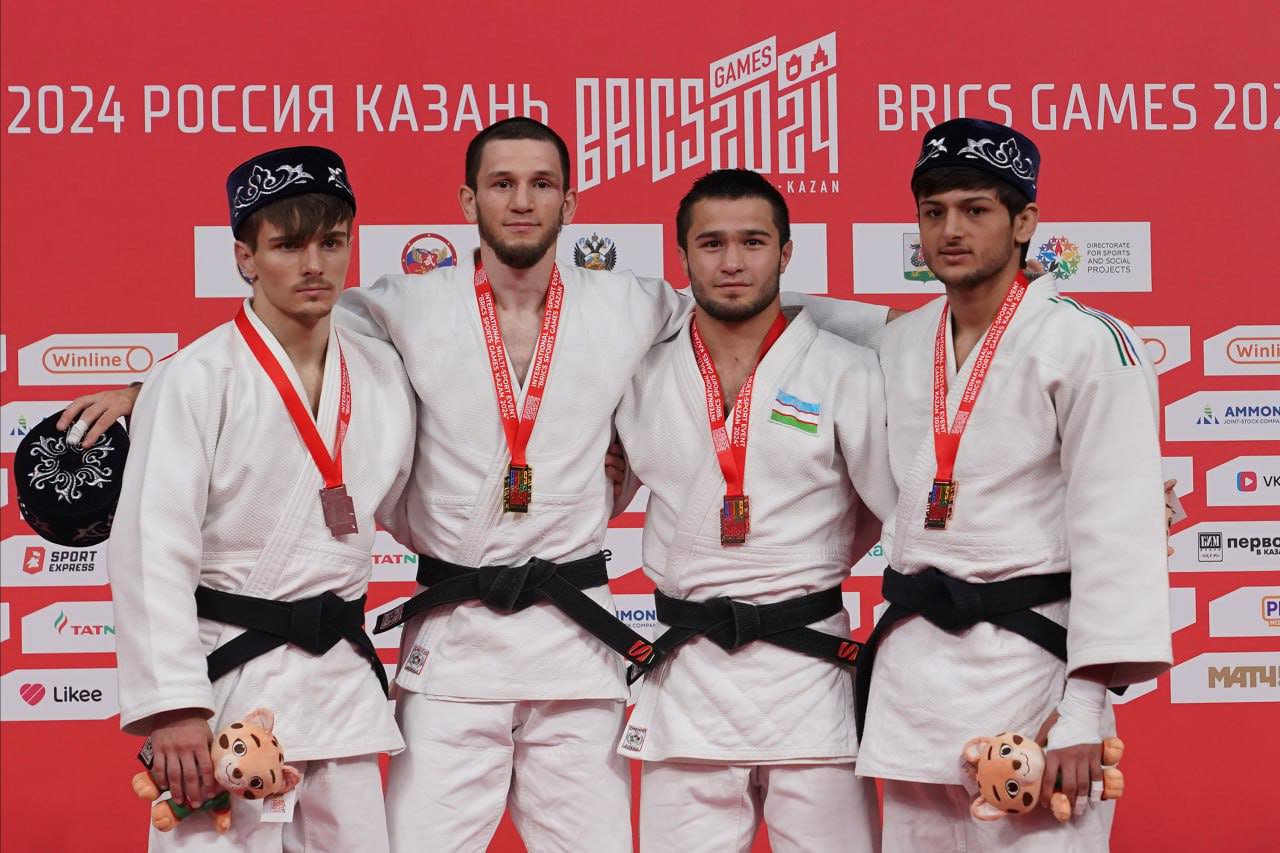Azerbaijani judokas win three medals at BRICS Sports Games (PHOTO)
