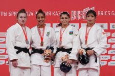 Azerbaijani judokas win three medals at BRICS Sports Games (PHOTO)