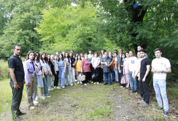 MDU kollektivi COP29 çərçivəsində Hirkan Milli Parkına ekskursiya edib (FOTO)