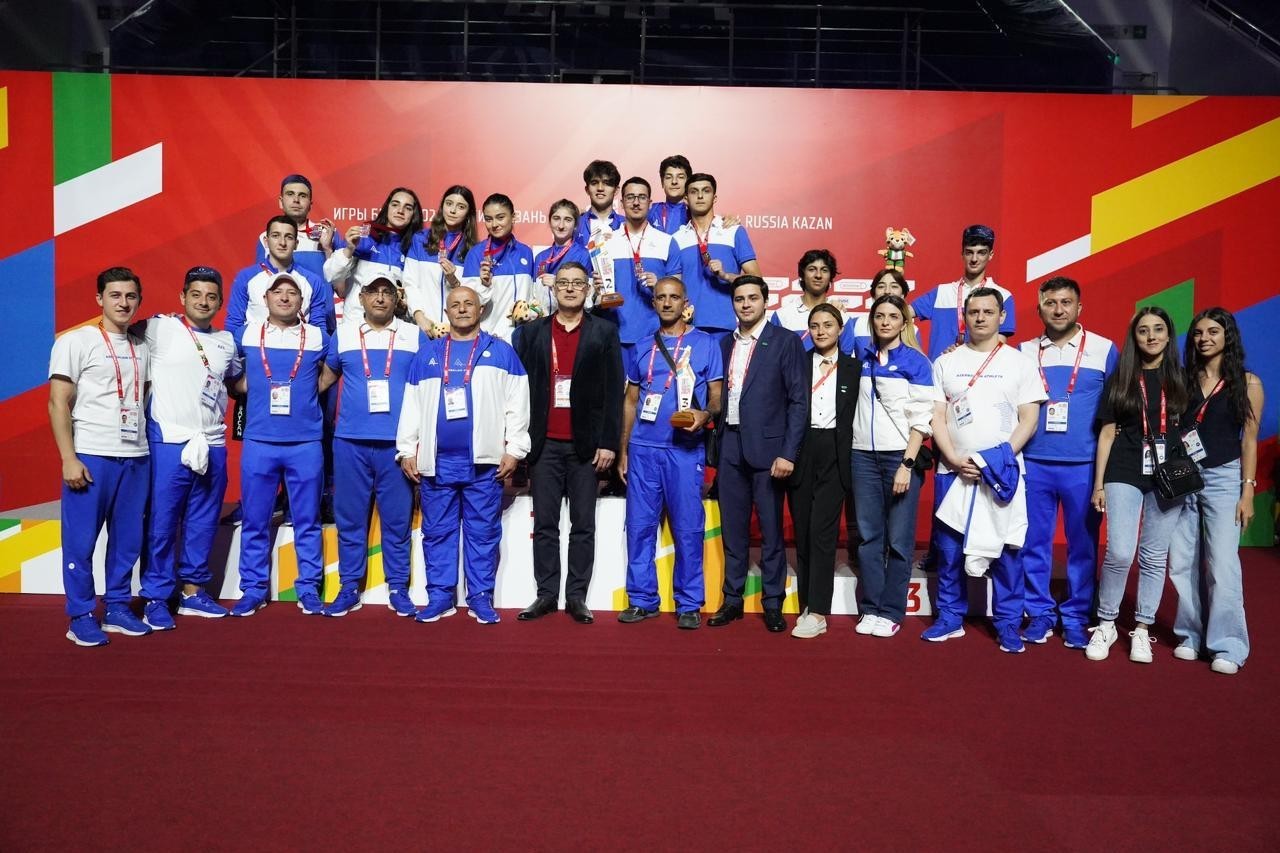 Азербайджан завершил BRICS Sports Games Kazan 2024 с 34 медалями