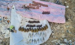 Ammunition found in villages of Azerbaijan's Absheron district (PHOTO/VIDEO)