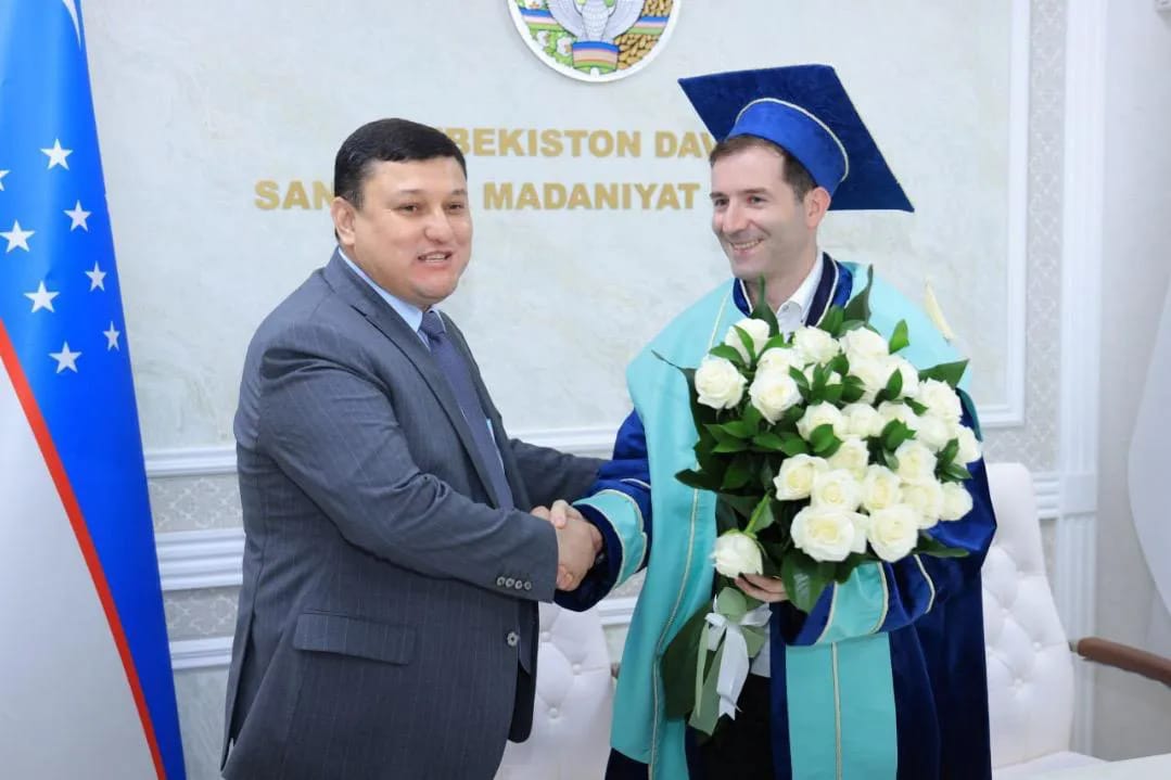 Сахиб Пашазаде удостоен звания почетного профессора вуза в Узбекистане - подписан меморандум о сотрудничестве (ФОТО)