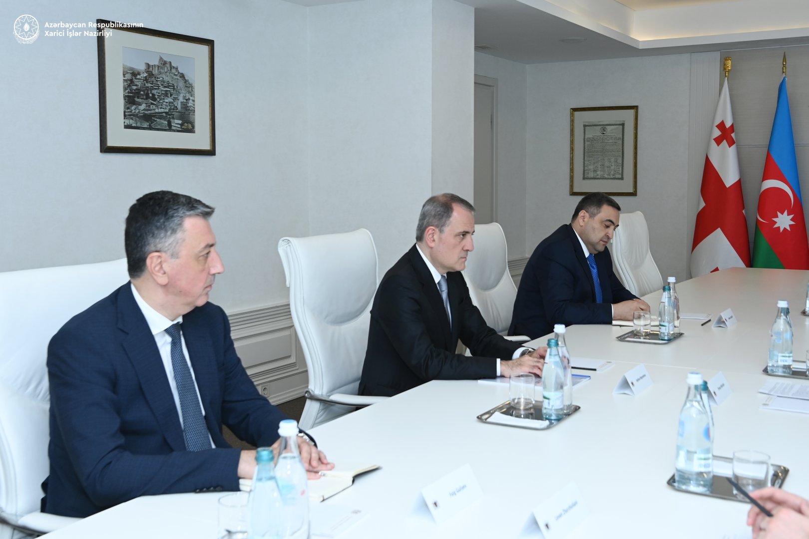 Azerbaijani FM and Georgian PM discuss strategic co-op expansion (PHOTO) (UPDATE)