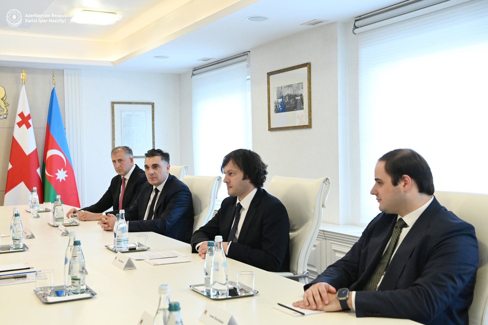 Azerbaijani FM and Georgian PM discuss strategic co-op expansion (PHOTO) (UPDATE)