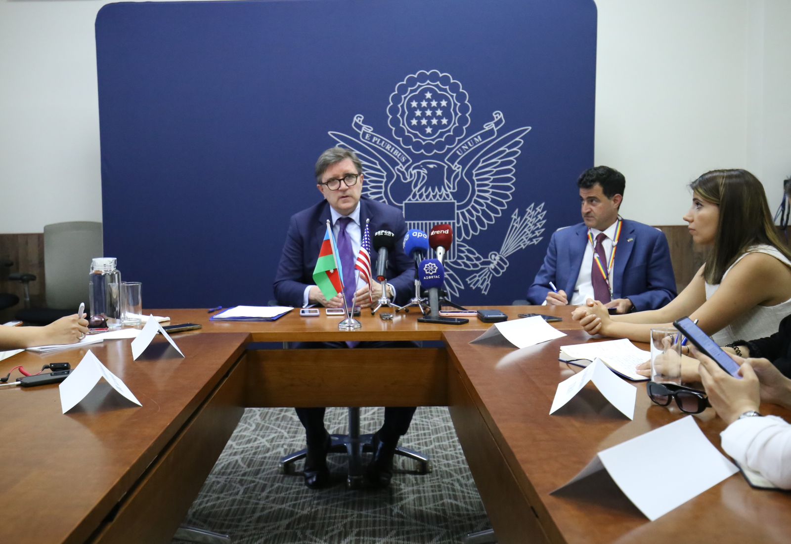 US always pleased to hold negotiations between Baku and Yerevan in Washington - official