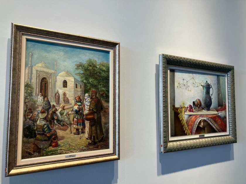 В Стамбуле открылась выставка азербайджанского художника Эльданиза Бабаева (ФОТО)