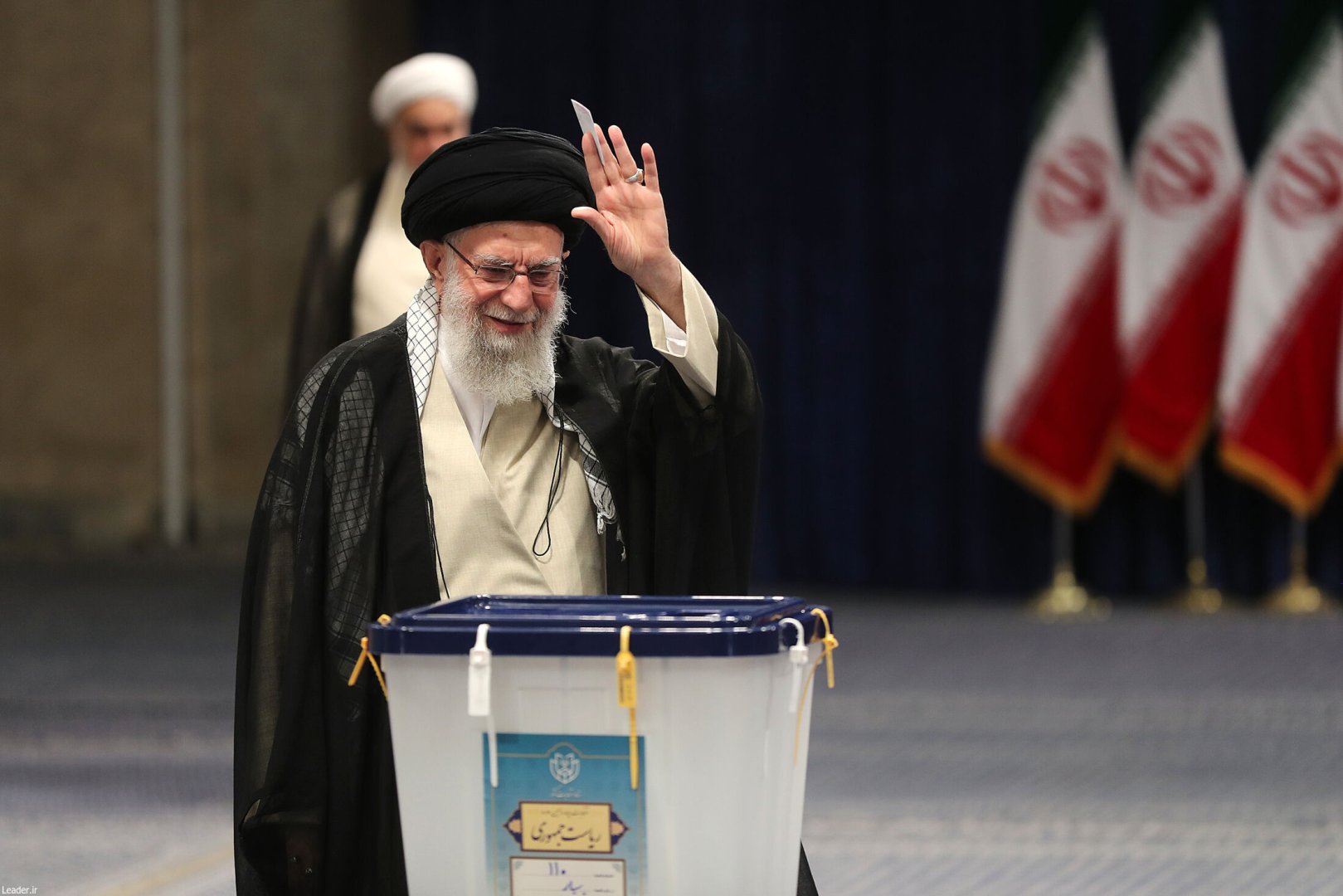 Iran's Supreme Leader votes in early presidential election