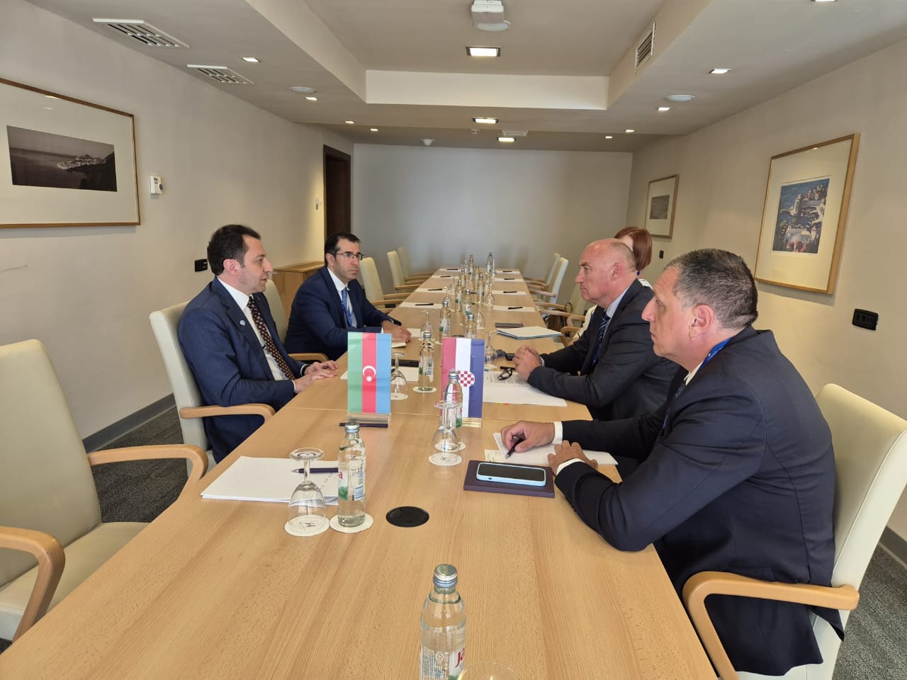 Azerbaijani Deputy FM holds meetings in Croatia (PHOTO)