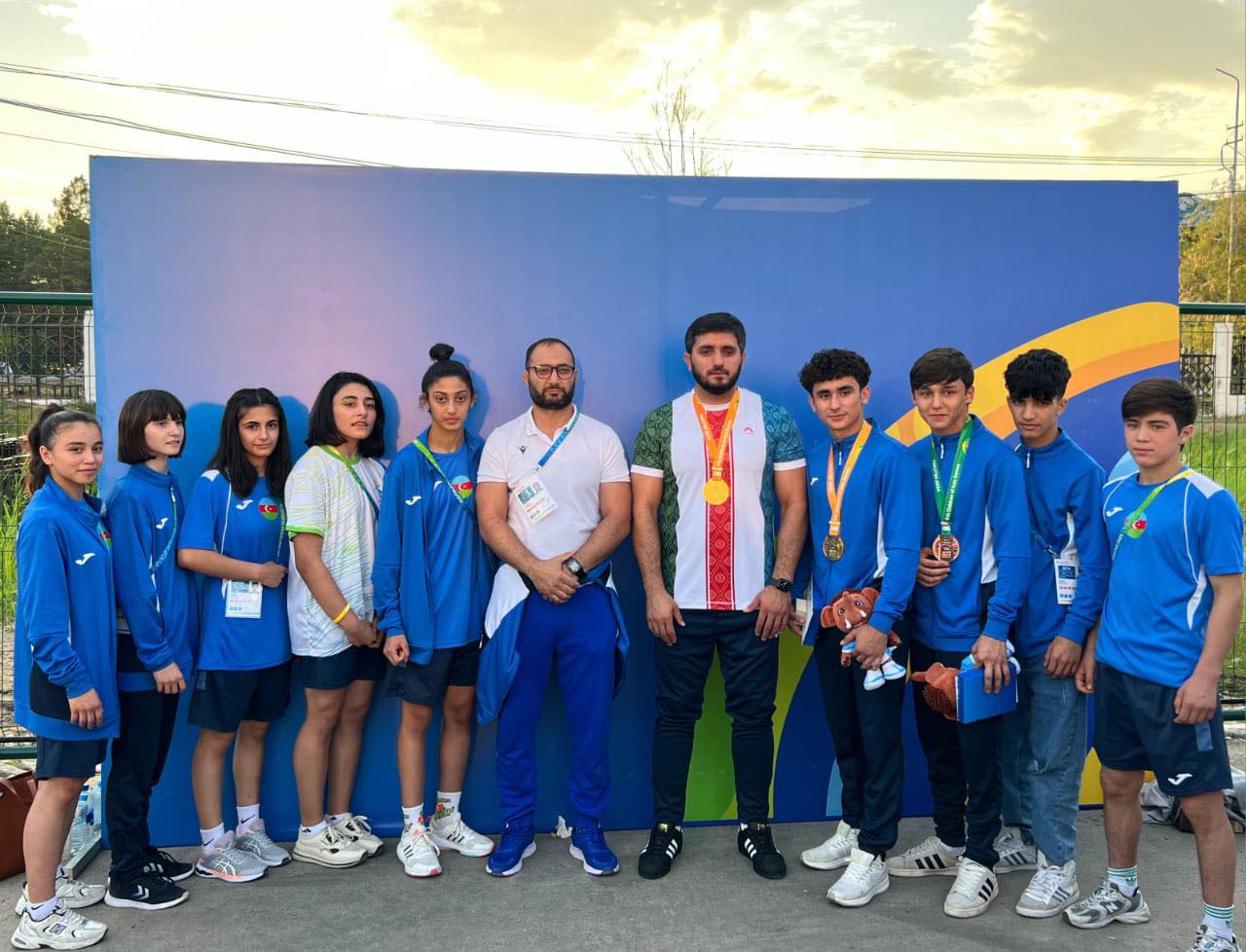 Azerbaijani judokas win two medals at Children of Asia Games