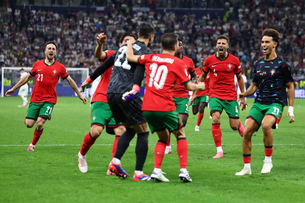 ЕВРО-2024: Португалия в серии пенальти обыграла Словению