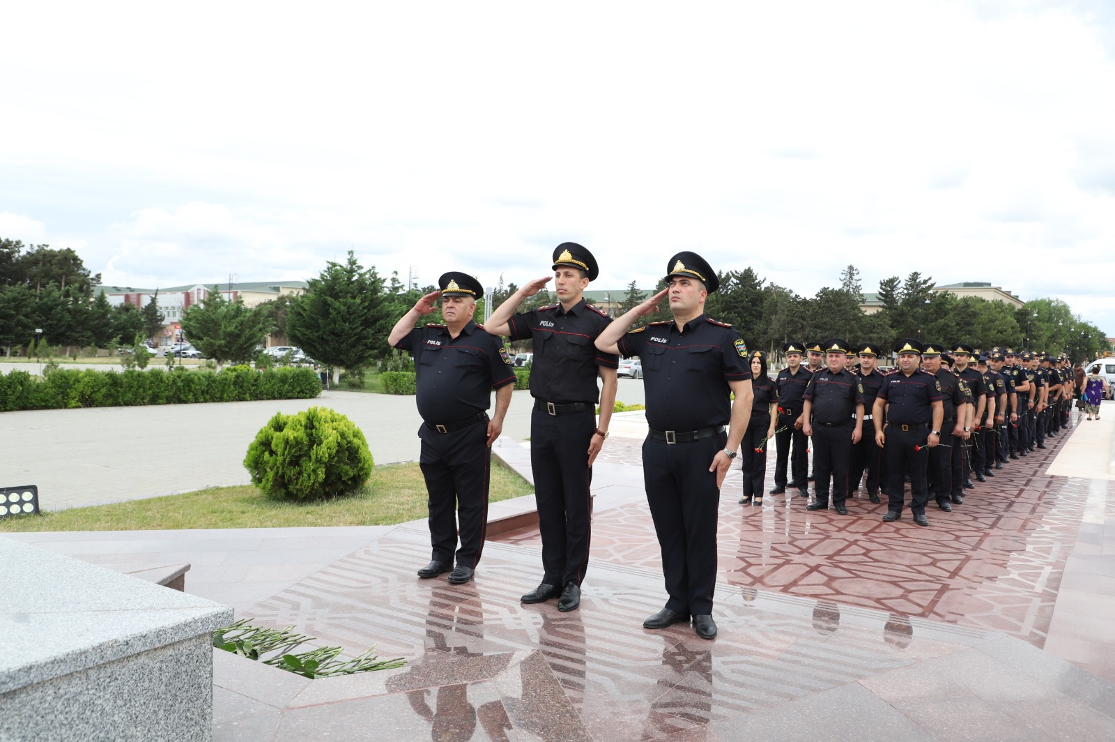 Neftçalada polis əməkdaşlarının peşə bayramı qeyd olundu (FOTO)