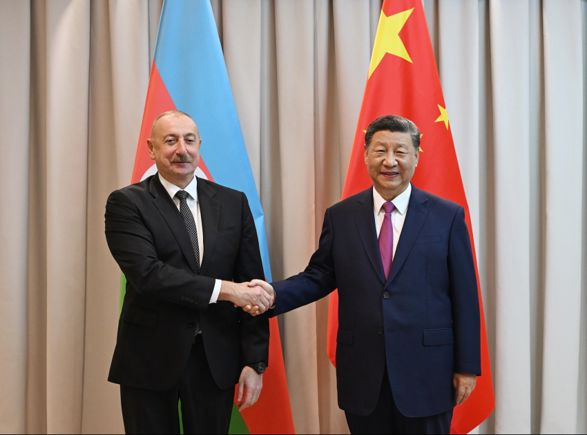 Состоялась встреча Президента Ильхама Алиева и Си Цзиньпина (ФОТО)
