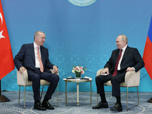В Астане прошла встреча президентов Турции и России