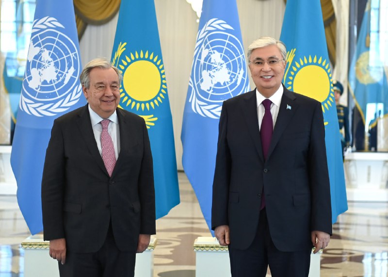 Казахстан всецело поддерживает деятельность ООН - Токаев