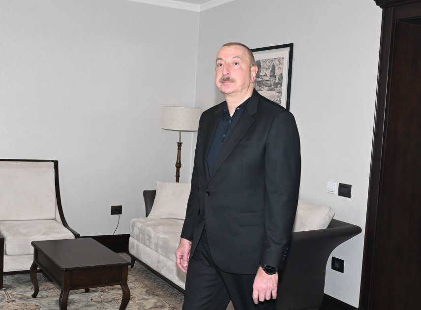 Prezident İlham Əliyev Xankəndidə “Qarabağ” hotelinin açılışında iştirak edib (FOTO)