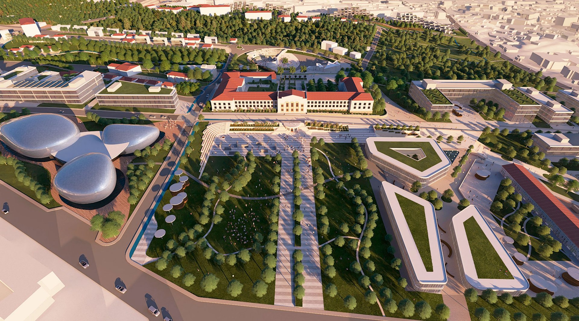 Стало известно, как будет выглядеть в будущем Карабахский университет (ФОТО)