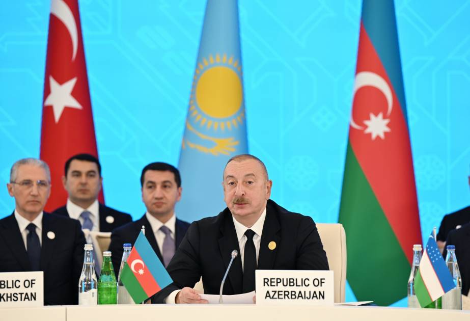 Президент Ильхам Алиев: Азербайджан перевел на счет Секретариата ОТГ средства в размере 2 млн долларов США