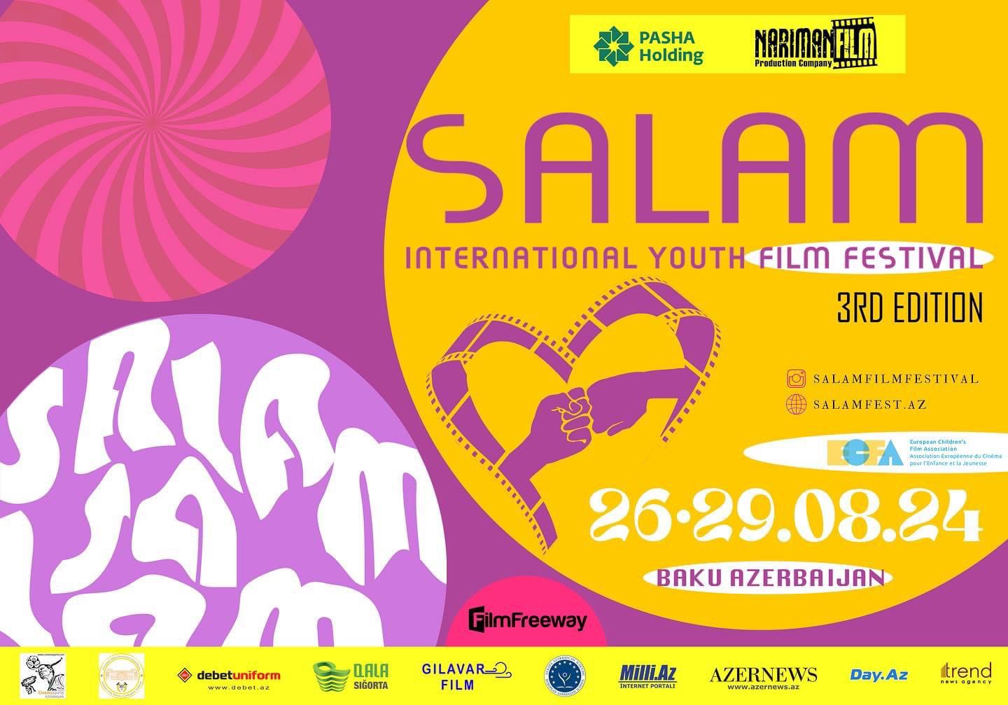 В Баку пройдет III Международный юношеский кинофестиваль Salam