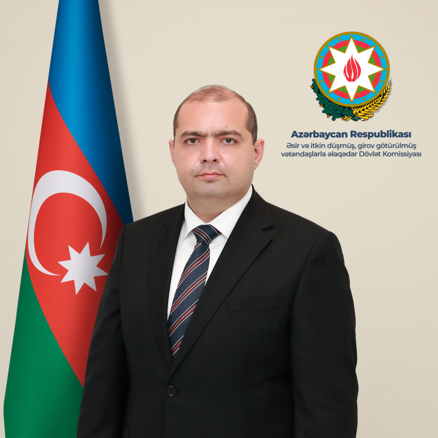 Назначен новый секретарь Госкомиссии Азербайджана по делам военнопленных, заложников и пропавших без вести граждан