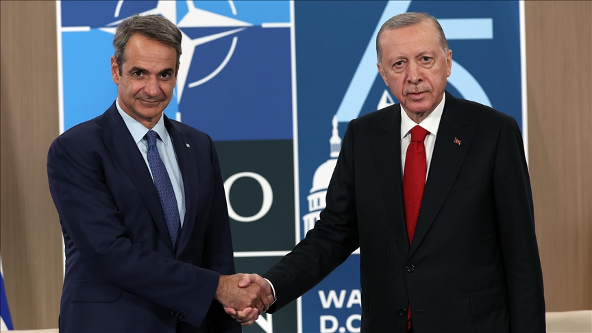 Эрдоган и Мицотакис обсудили двусторонние отношения между Турцией и Грецией
