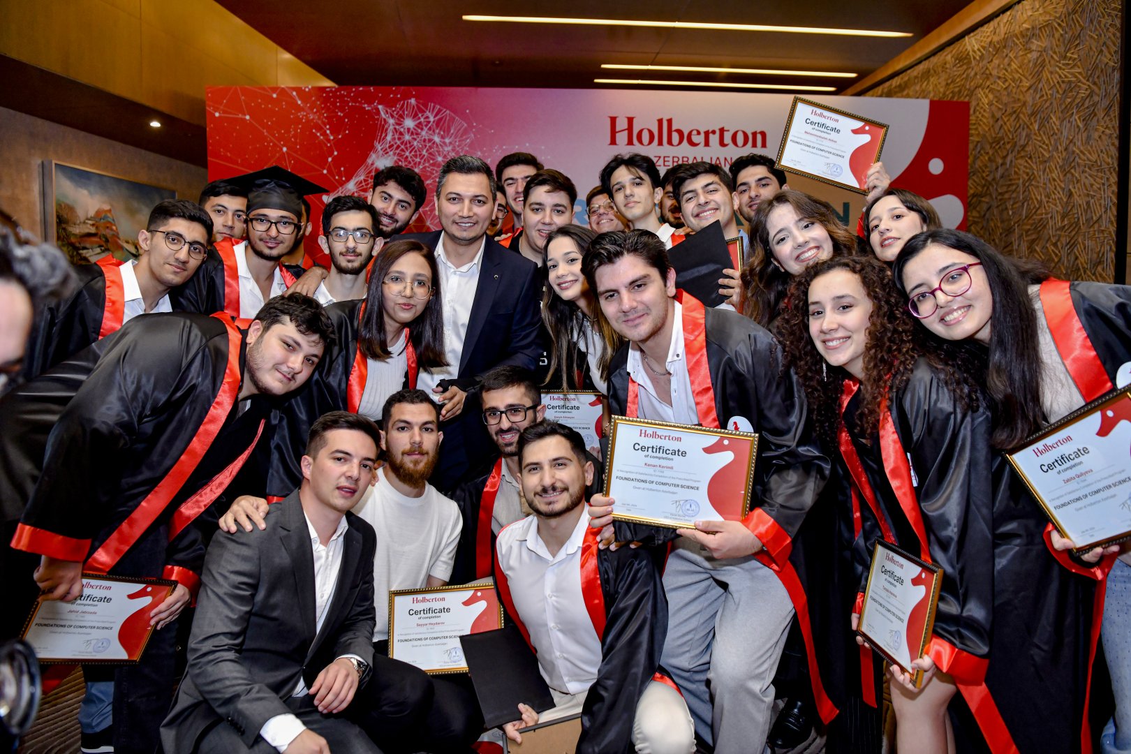 Holberton School Azerbaijan, sponsored by PASHA Holding, celebrated its ...