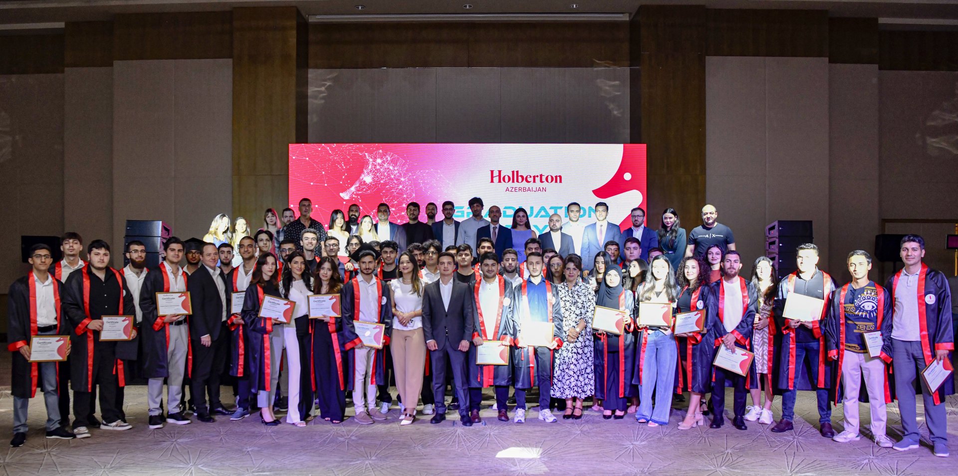 Holberton School Azerbaijan, sponsored by PASHA Holding, celebrated its first Graduation Ceremony (PHOTO)