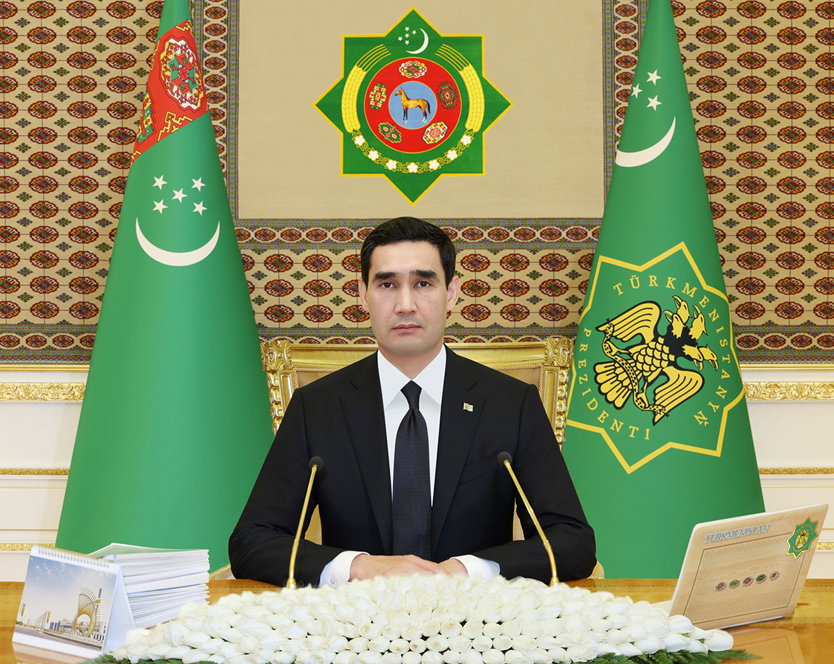 President of Turkmenistan holds meeting with German businessmen in Astana